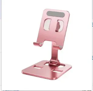 Support de téléphone de bureau pliable universel en alliage d'aluminium, support métallique pour iPhone 15 et 14 14