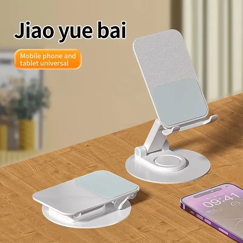 Support de téléphone de bureau pliable universel en alliage d'aluminium, support métallique pour iPhone 15 et 14 11