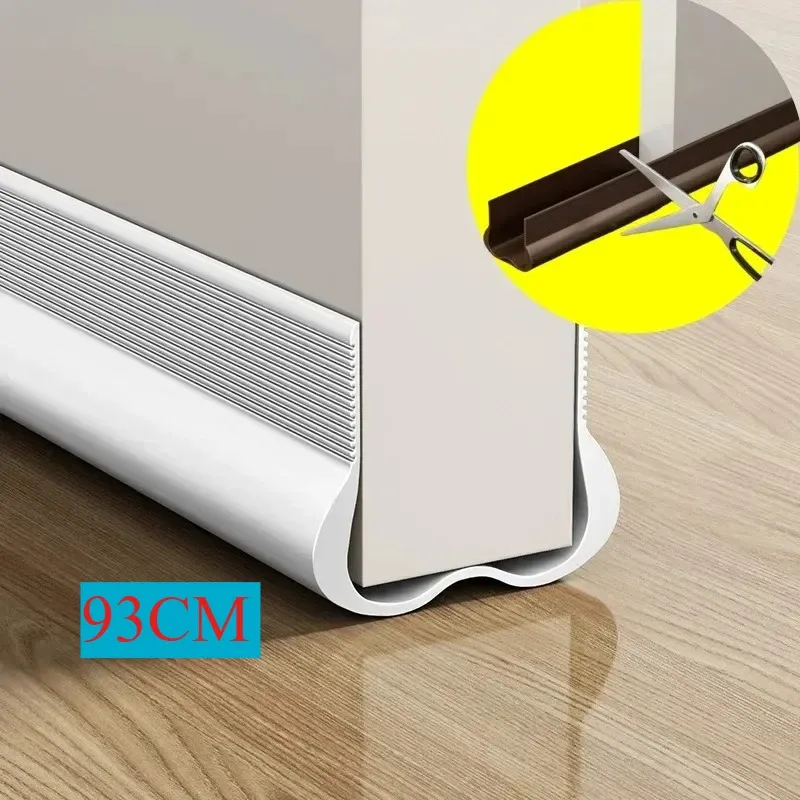 Joint de bas de porte souple en PVC, bloque-courant d'air et anti-odeurs 5