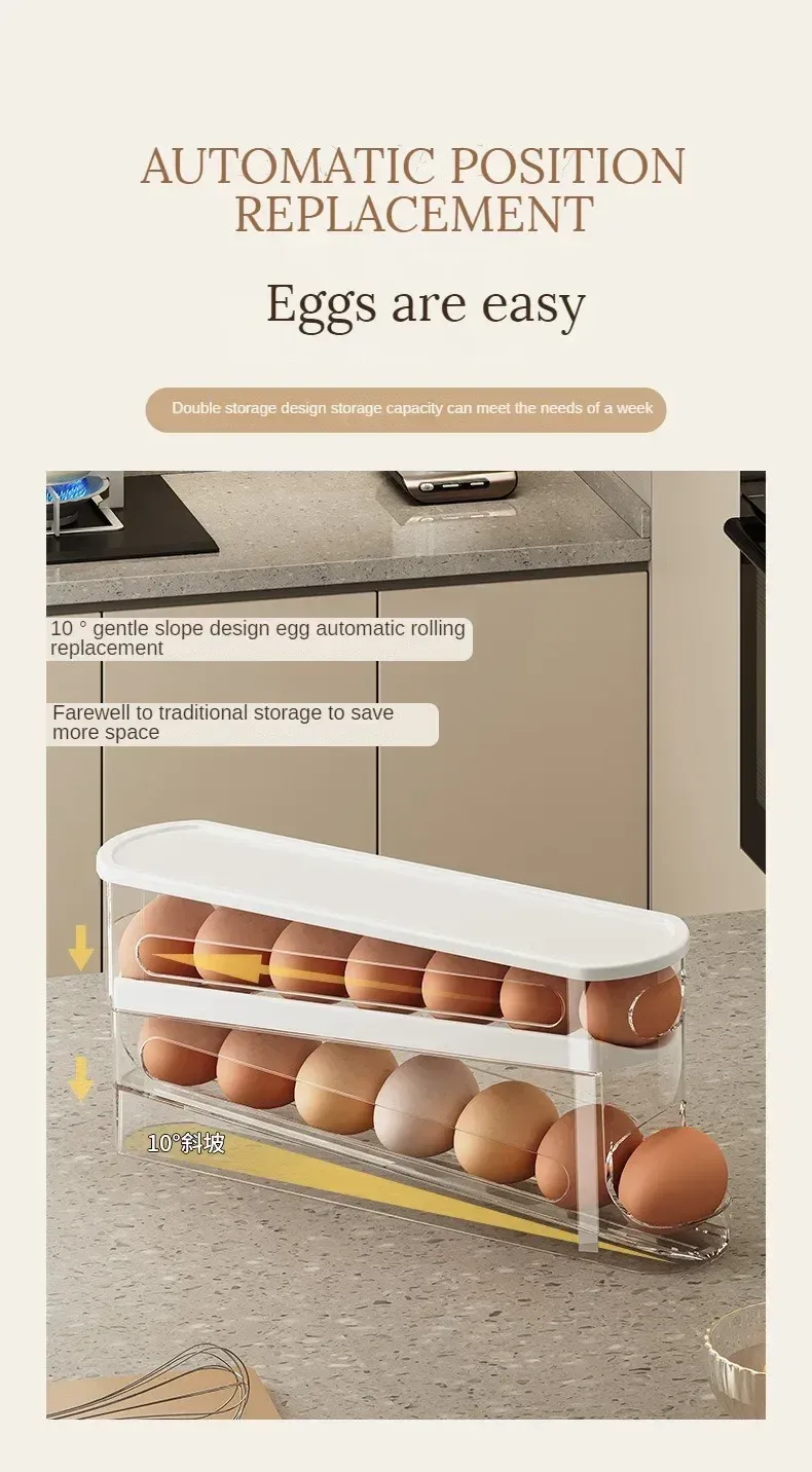 Organisation des œufs dans le réfrigérateur