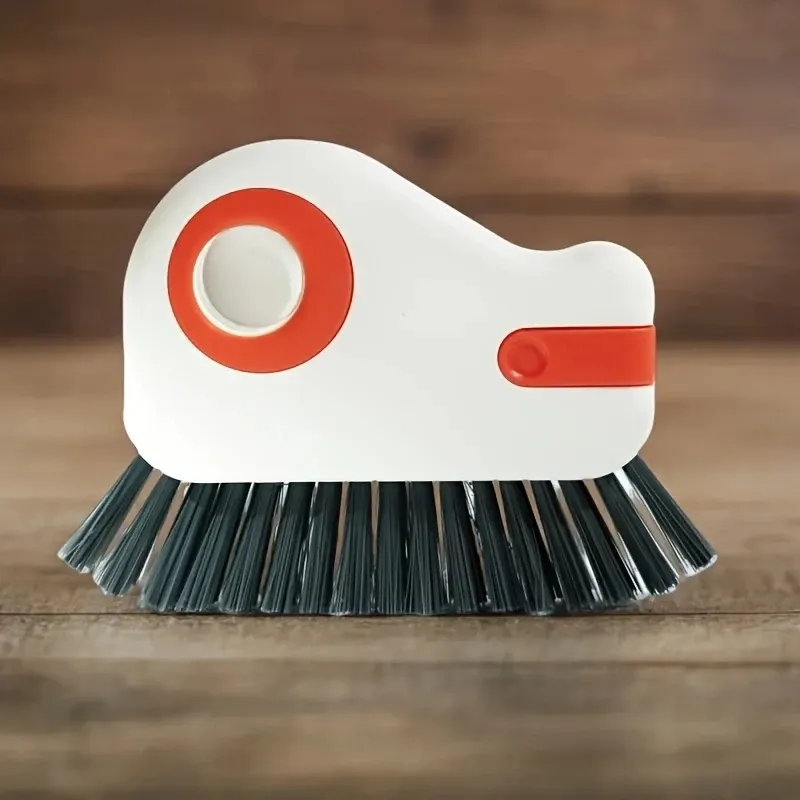 Brosse de nettoyage pour rails de fenêtre, lot de 2, nettoyeur d'angle pour vitres et rainures de portes et fenêtres en plastique 4