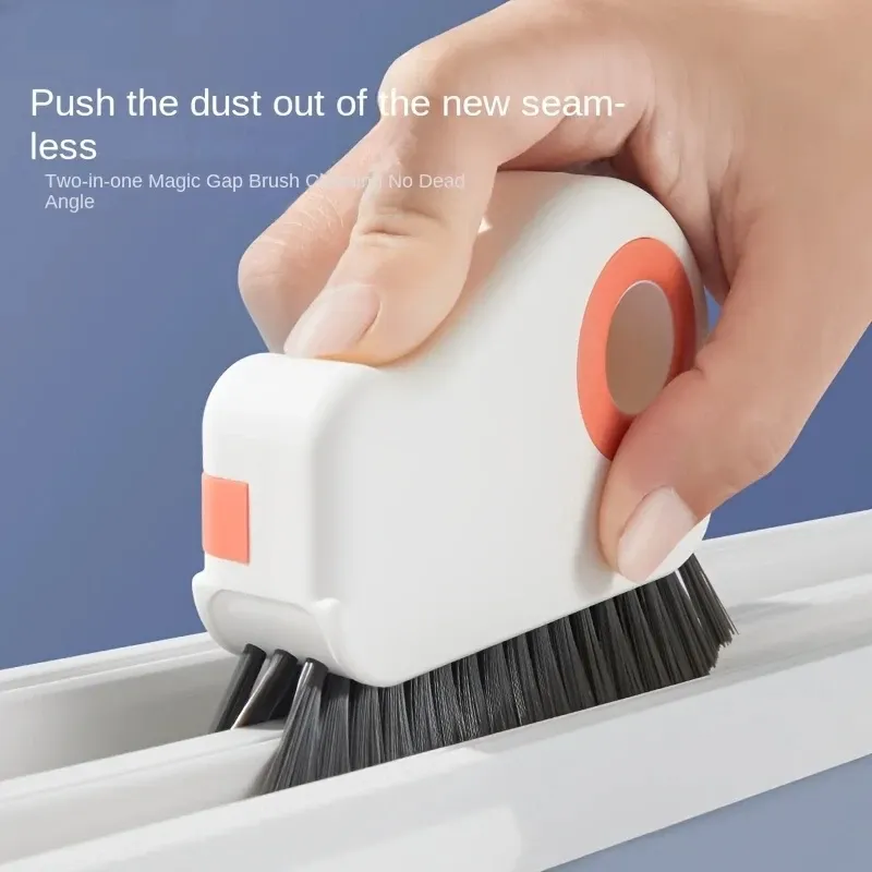 Brosse de nettoyage pour rails de fenêtre