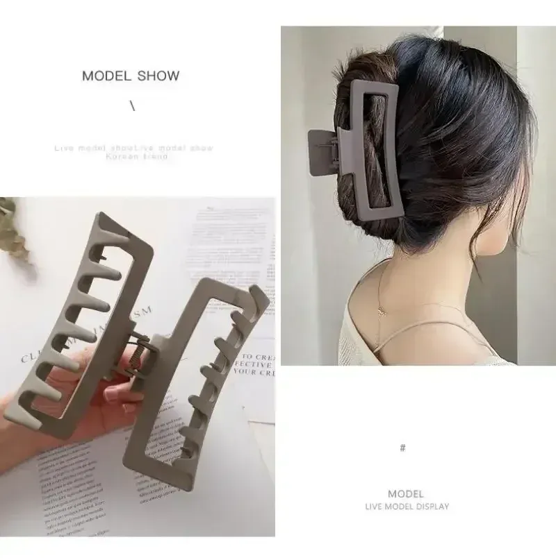 Maintien des cheveux épais avec la pince