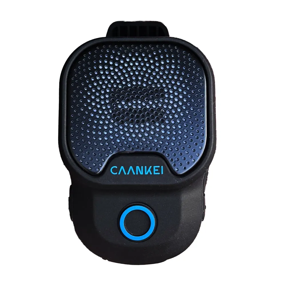 Haut-parleur Bluetooth portable d'extérieur IPX7 étanche avec microphone et fixation par clip, compatible Android et iOS 9