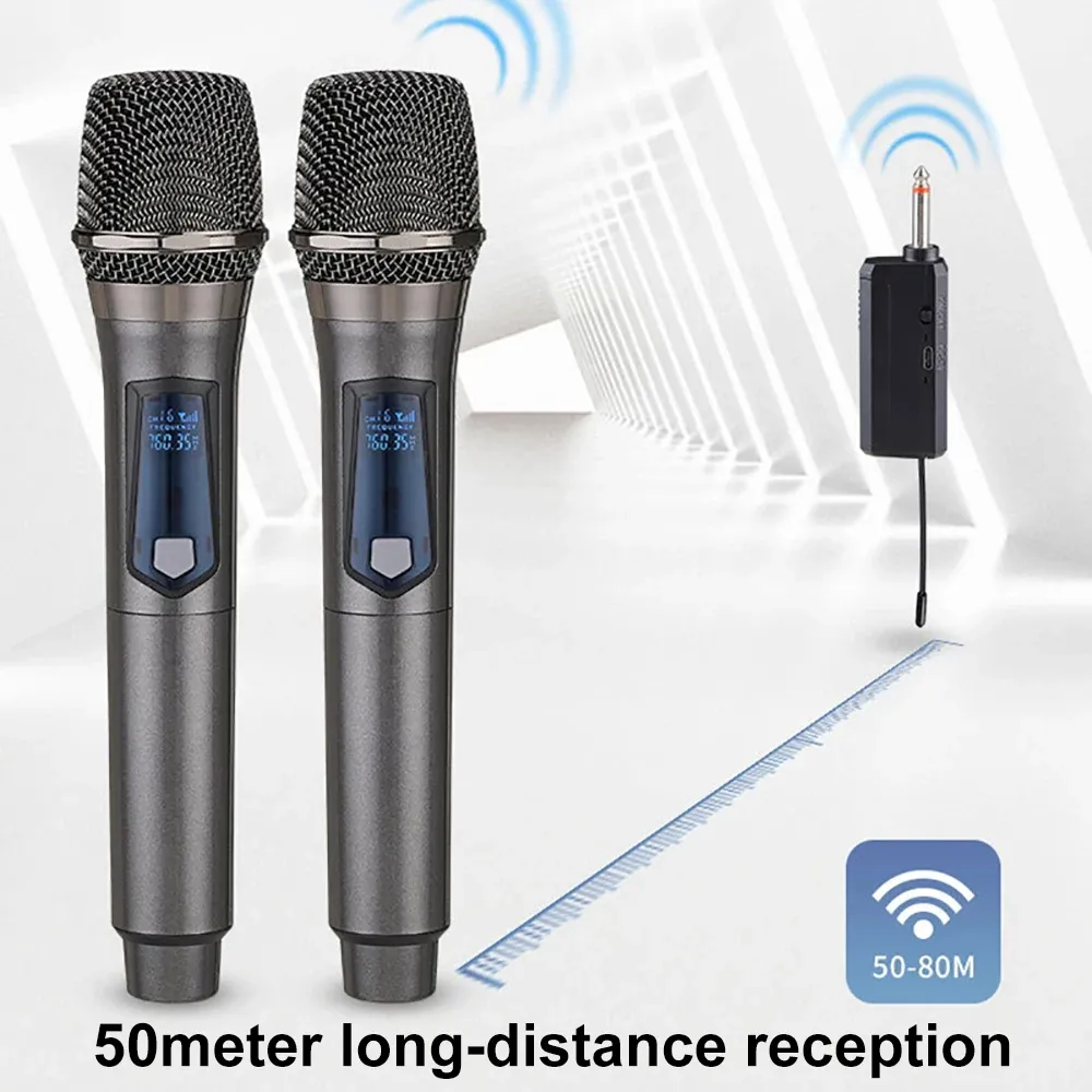 Microphone sans fil UHF professionnel, vue d'ensemble
