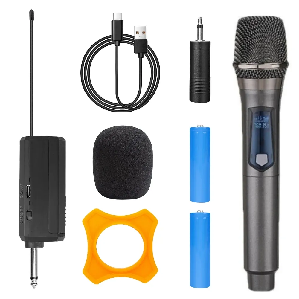 Microphone sans fil dans un contexte de performance