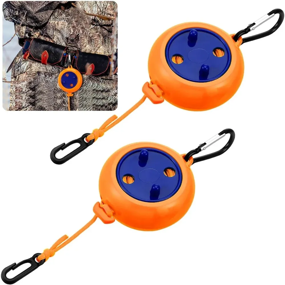 Corde à linge rétractable portable de 10 m avec mousqueton, pour le camping et les voyages - Image 1