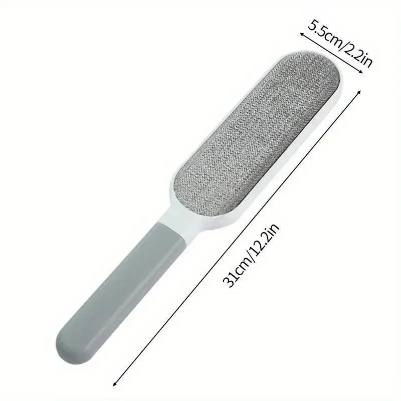 Brosse électrostatique double face anti-poils pour chats et chiens : vêtements, canapés, meubles et tapis 8