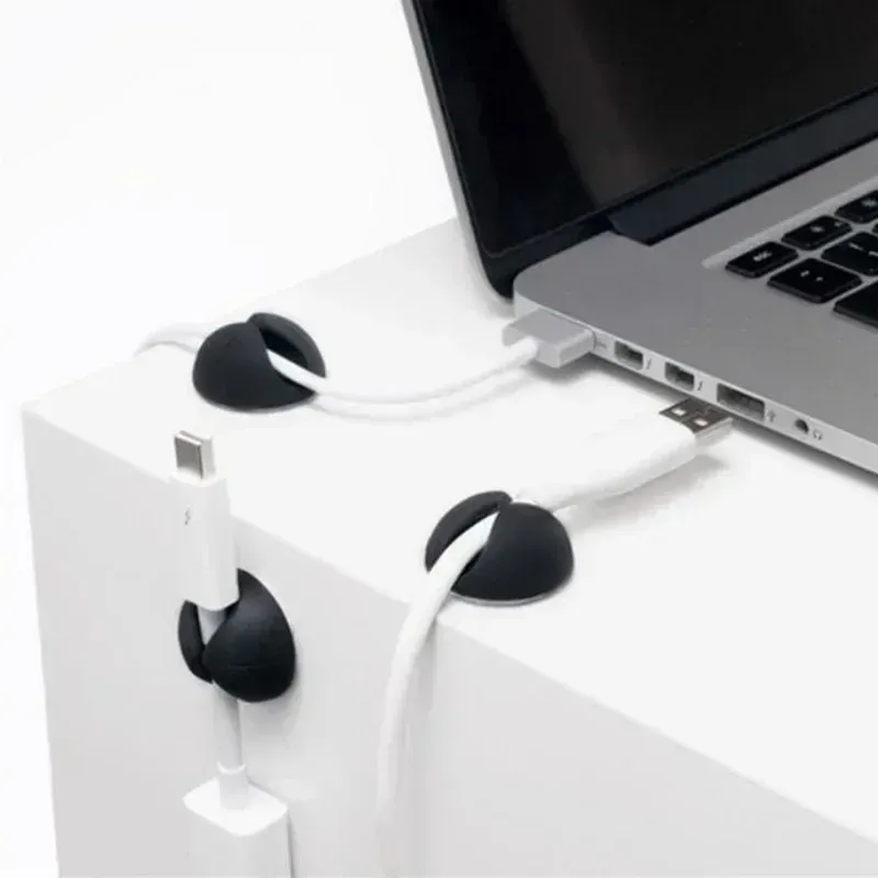 Clip de câble de données pour tableau de bord de voiture, auto-adhésif, support de fil USB, pince de fixation, organisateur de câbles de bureau, accessoires 2