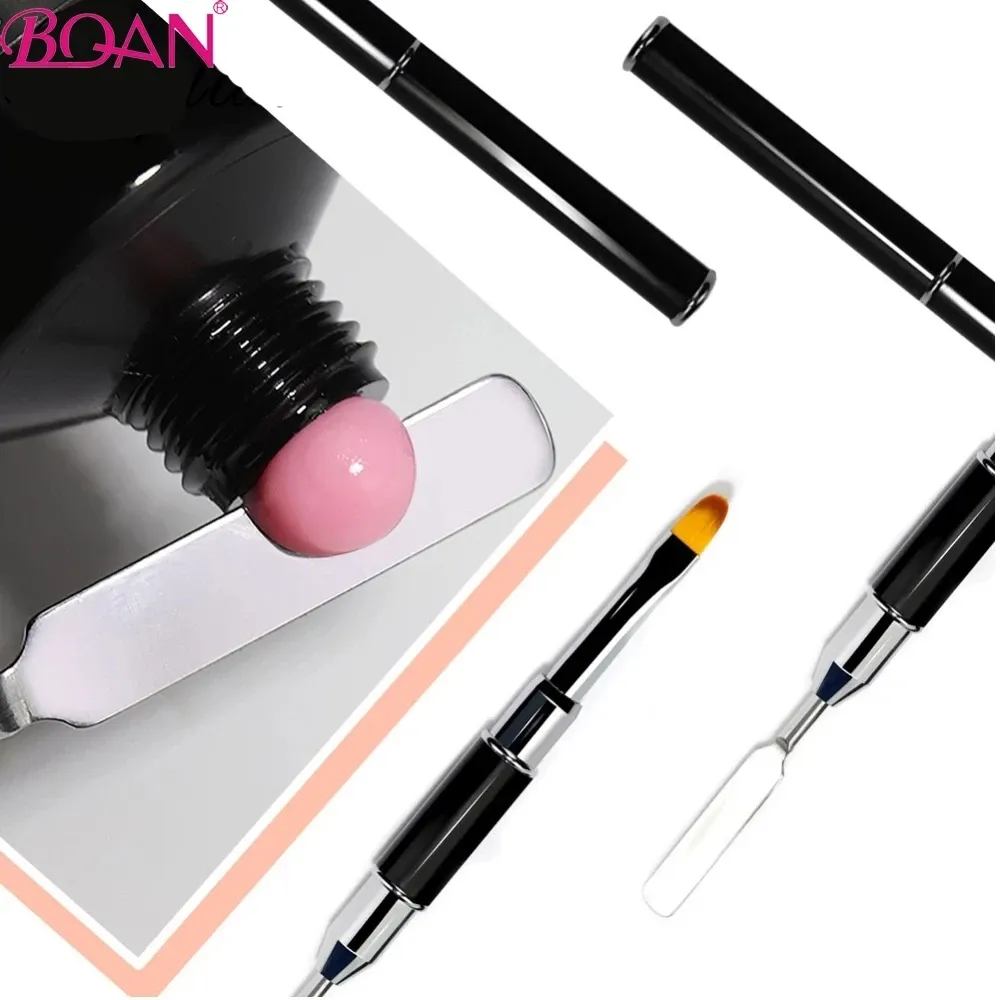 Brosse en forme de langue pour façonner le gel