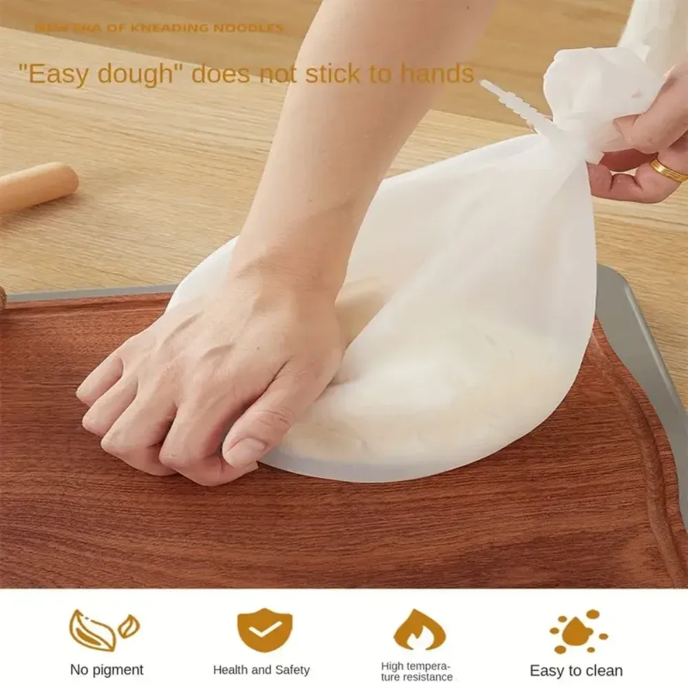 Sac à pétrir en silicone de qualité alimentaire pour pain, pâtisseries, pizzas et tortillas 5
