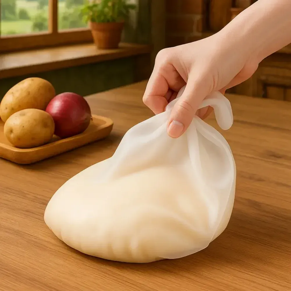 Sac à pétrir en silicone, mise en valeur du produit