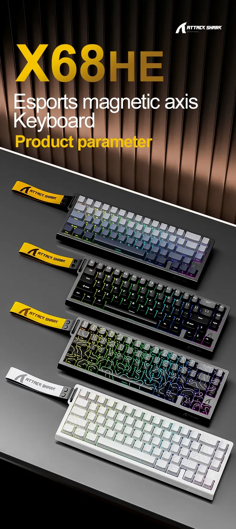 Clavier gaming haut de gamme
