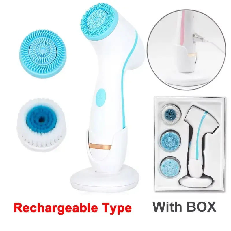 Brosse nettoyante électrique 3 en 1 vue latérale