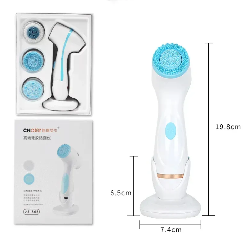 Brosse nettoyante électrique 3 en 1 étanchéité