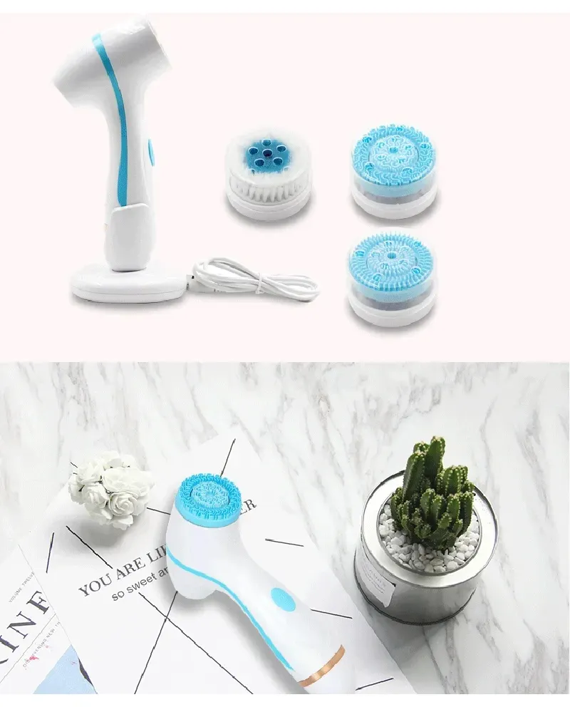 Brosse nettoyante électrique 3 en 1 coffret cadeau