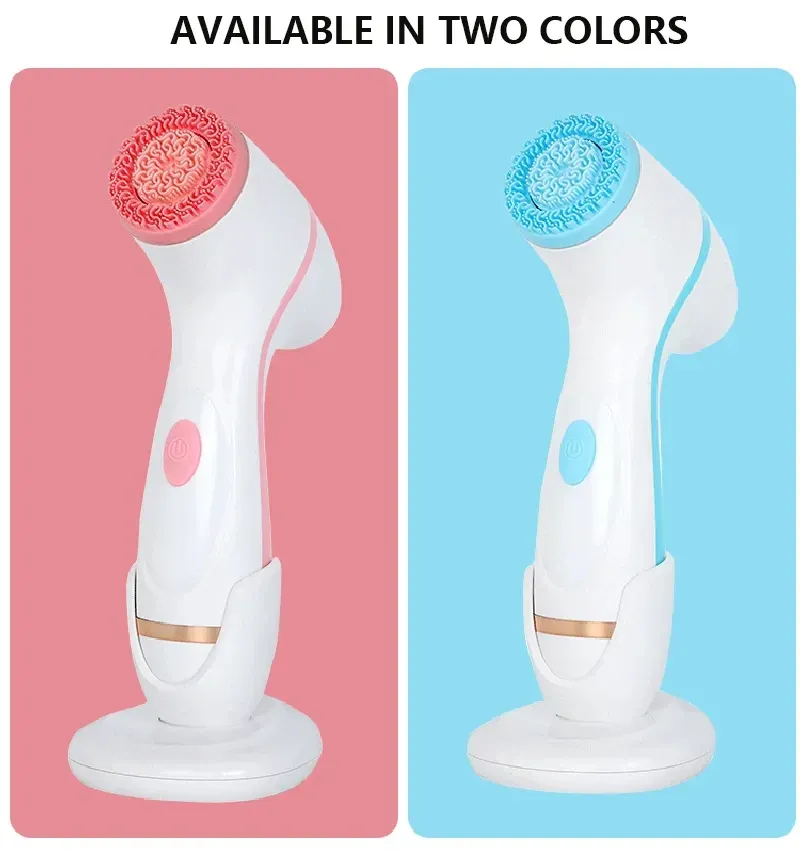 Brosse nettoyante électrique 3 en 1 nettoyage du visage
