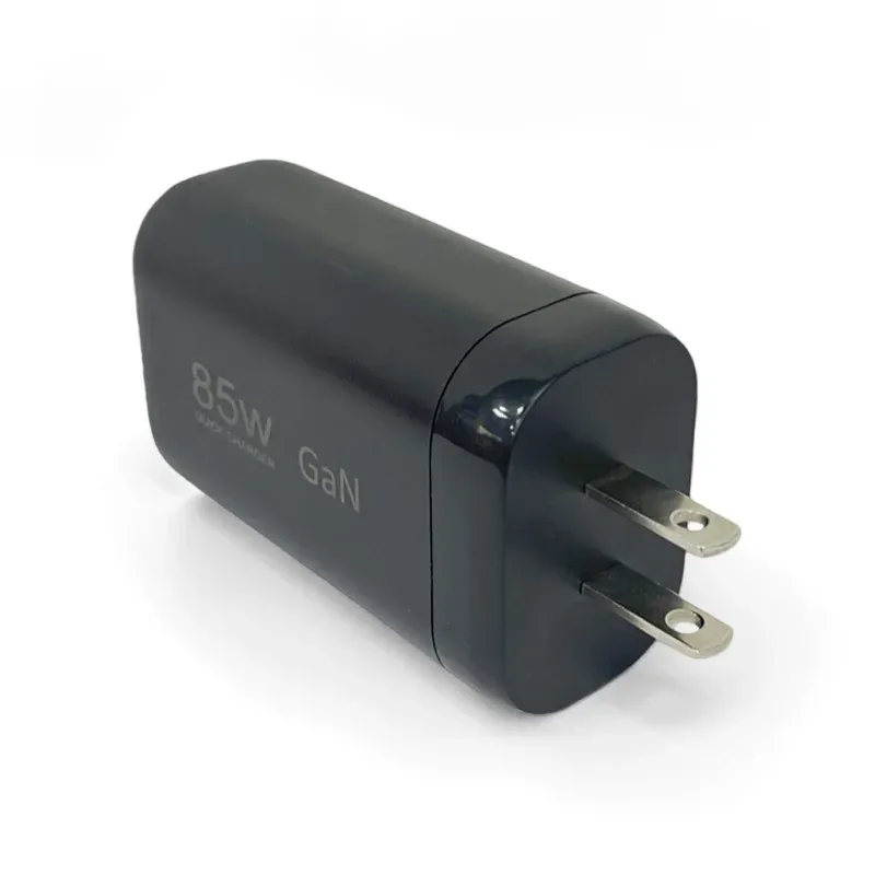 Chargeur rapide 3 ports, puissance totale 85 W, compatible ordinateurs portables, téléphones mobiles et consoles de jeux 6