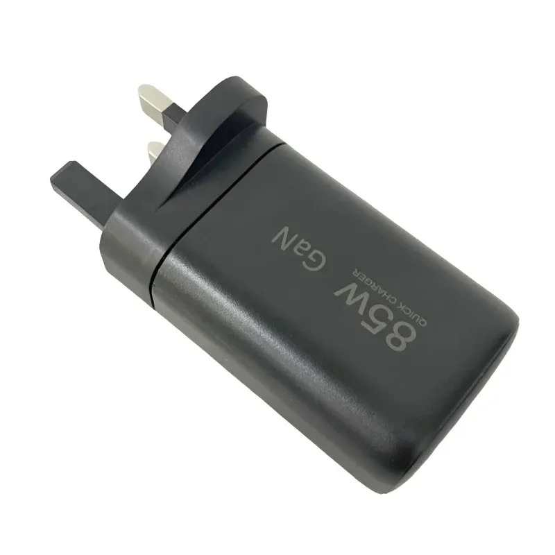 Chargeur rapide 3 ports, puissance totale 85 W, compatible ordinateurs portables, téléphones mobiles et consoles de jeux 9