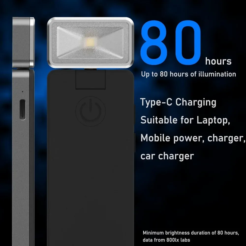Lampe de lecture LED dans un environnement de lecture