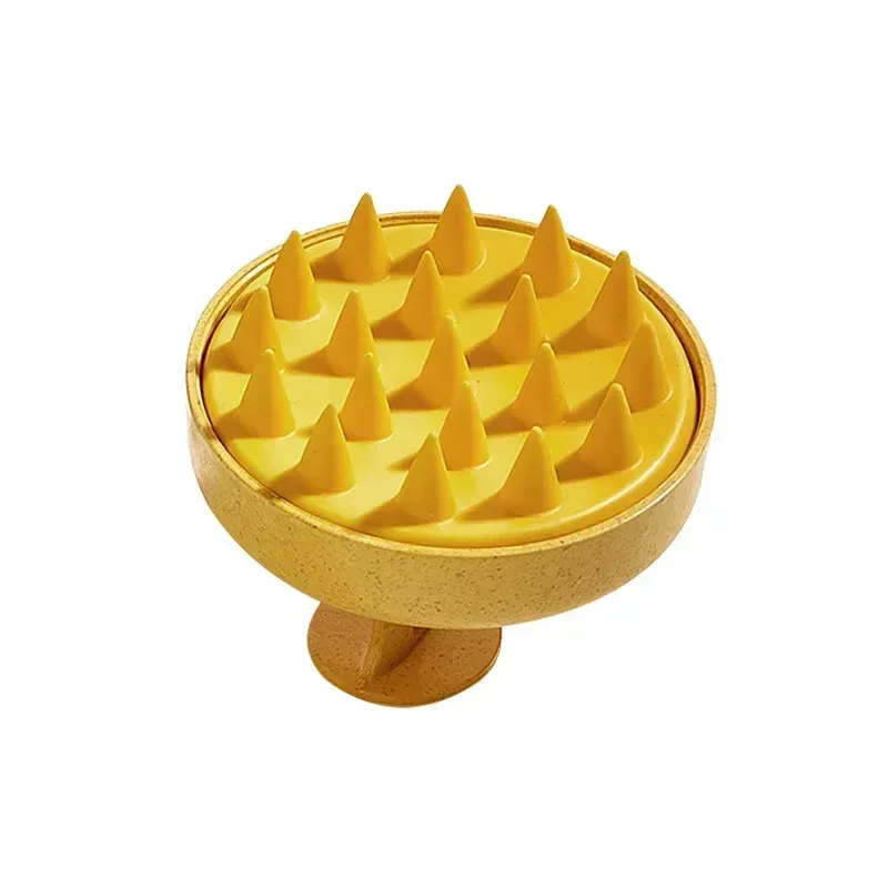 Brosse de massage pour cuir chevelu sec à coussinets rembourrés 14
