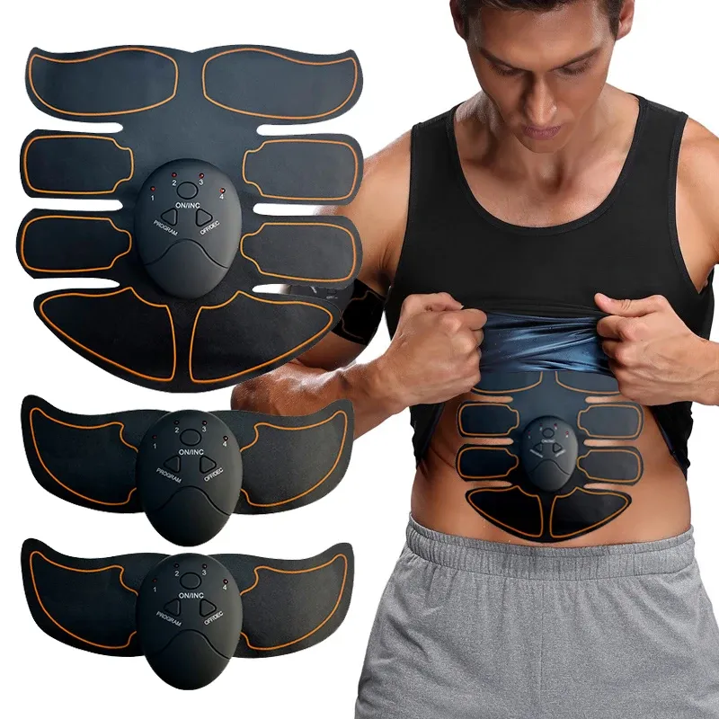 Appareil de massage amincissant EMS rechargeable, appareil de tonification musculaire pour les bras, les jambes et le cou - Image 1