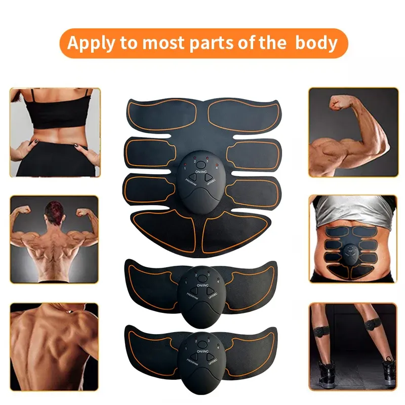 Appareil de massage amincissant EMS rechargeable, appareil de tonification musculaire pour les bras, les jambes et le cou 2