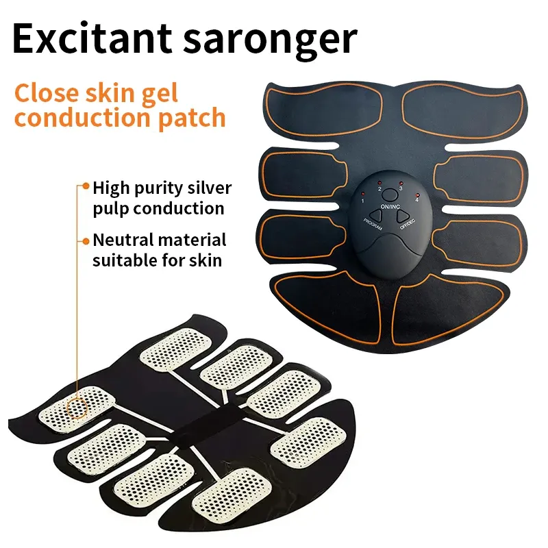 Appareil de massage amincissant EMS rechargeable, appareil de tonification musculaire pour les bras, les jambes et le cou 5