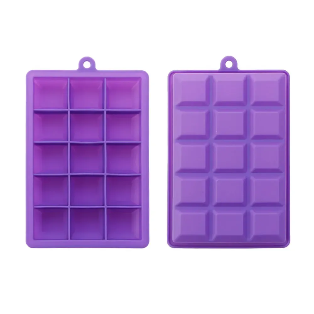 Moule à glaçons en silicone avec couvercle