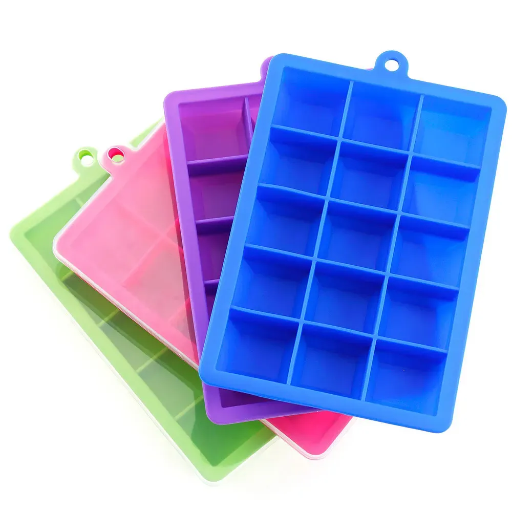 Gros plan sur les cubes en silicone