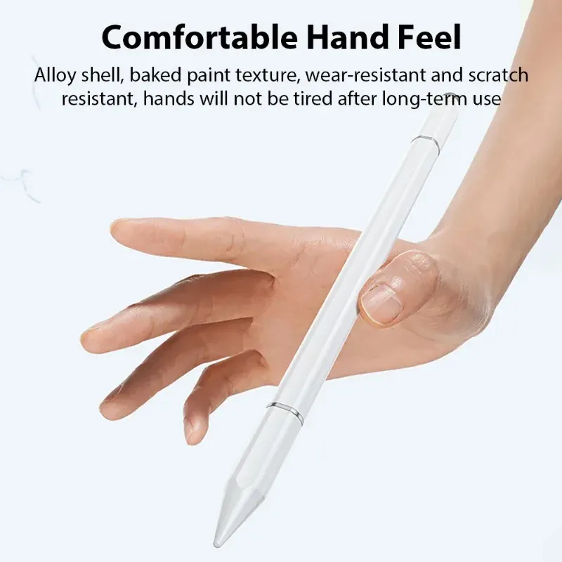 Stylet magnétique 3 en 1 pour iOS et Android, stylo tactile compatible iPad, tablettes et smartphones 6