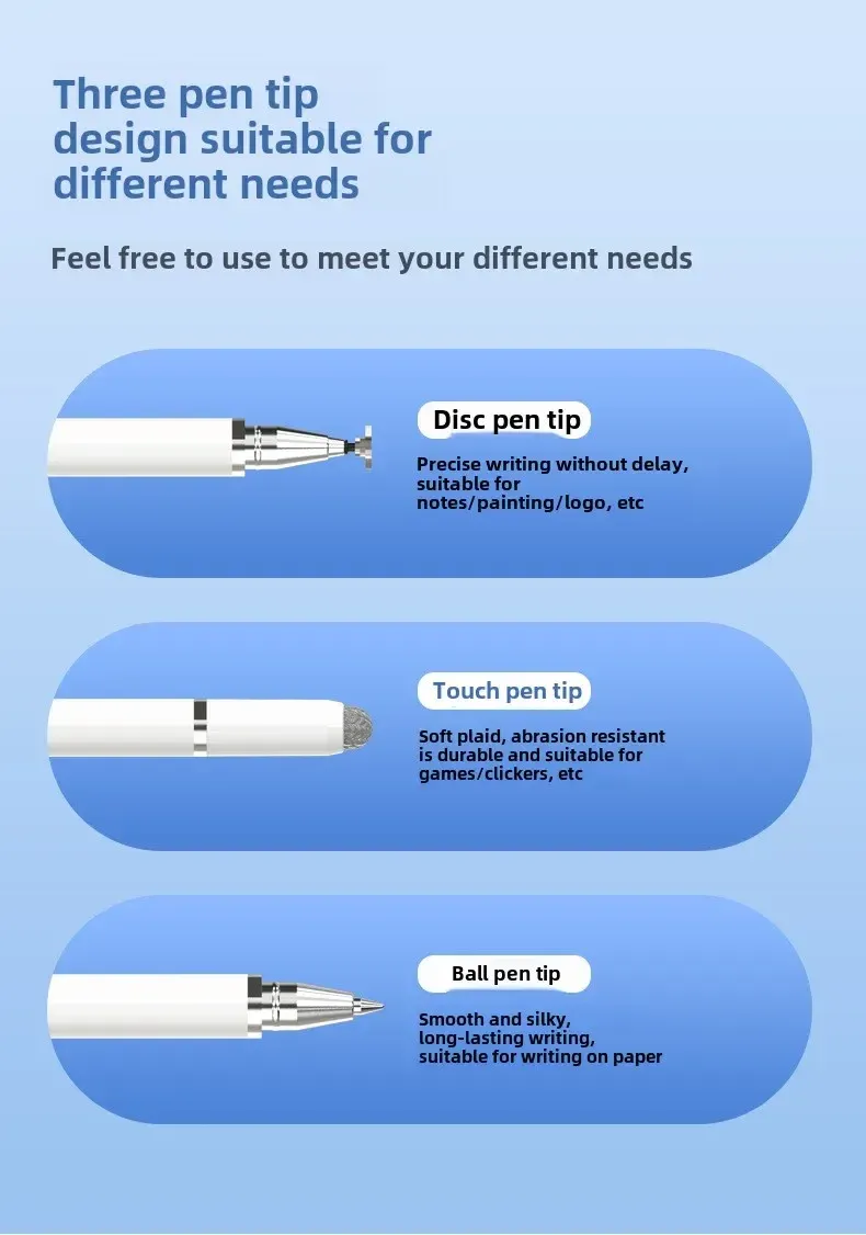 Stylet magnétique, présentation des détails