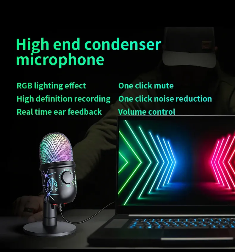 Microphone V5 dans un espace de travail