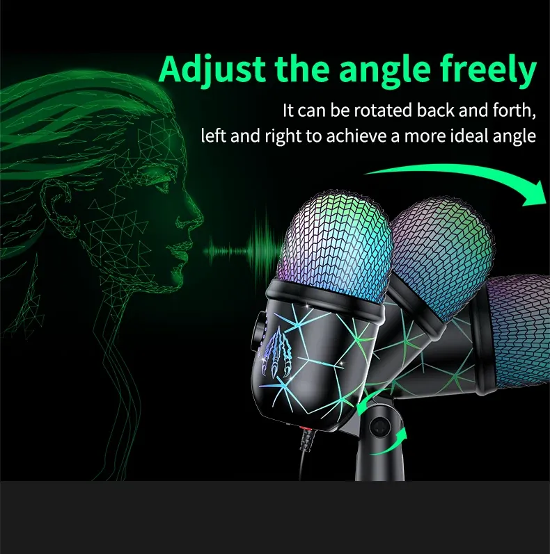 Microphone V5 pour les réunions en ligne