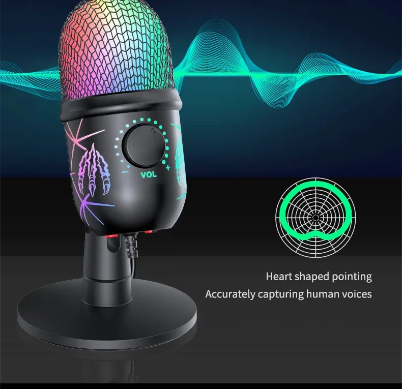 Microphone V5 pour la diffusion en direct