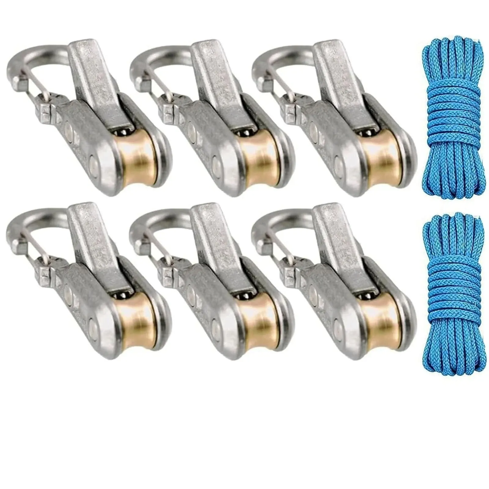 Tendeur de corde robuste pour camping, bâche, hamac, navigation de plaisance et arrimage de matériel de plein air 8
