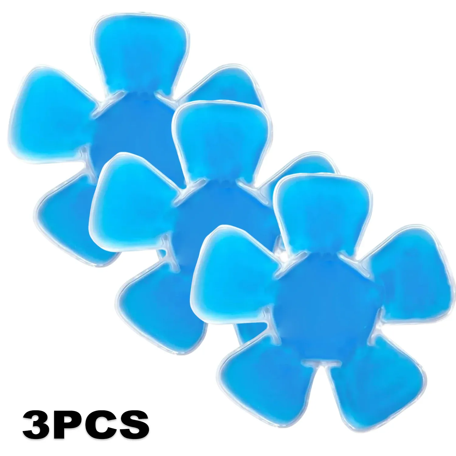Pack de refroidissement en gel PVC bleu – Coussin réglable pour casques et chapeaux | Accessoire de voyage portable, compresse froide réutilisable pour usage extérieur 10