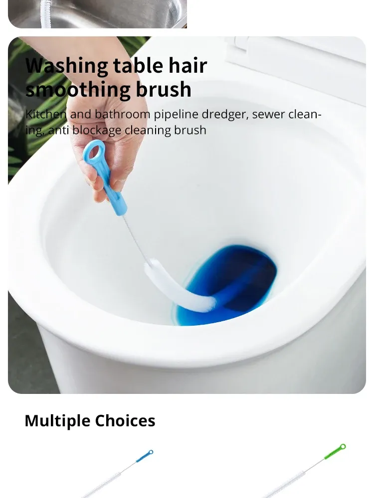 Brosse de dragage sous différents angles