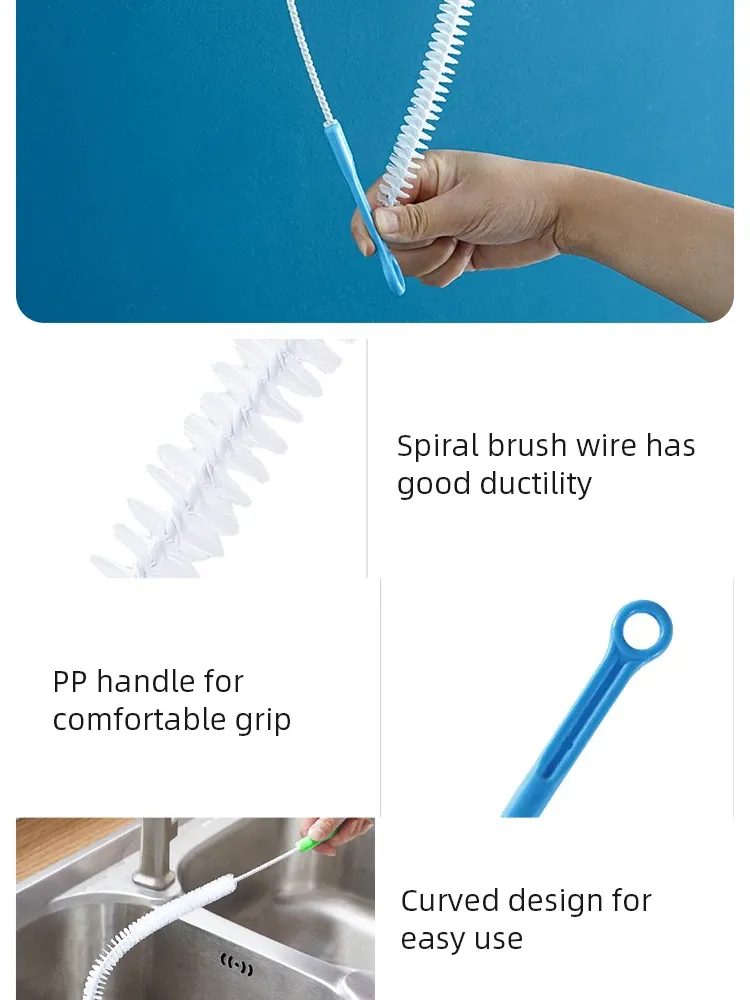 Brosse de dragage pliable vue de profil