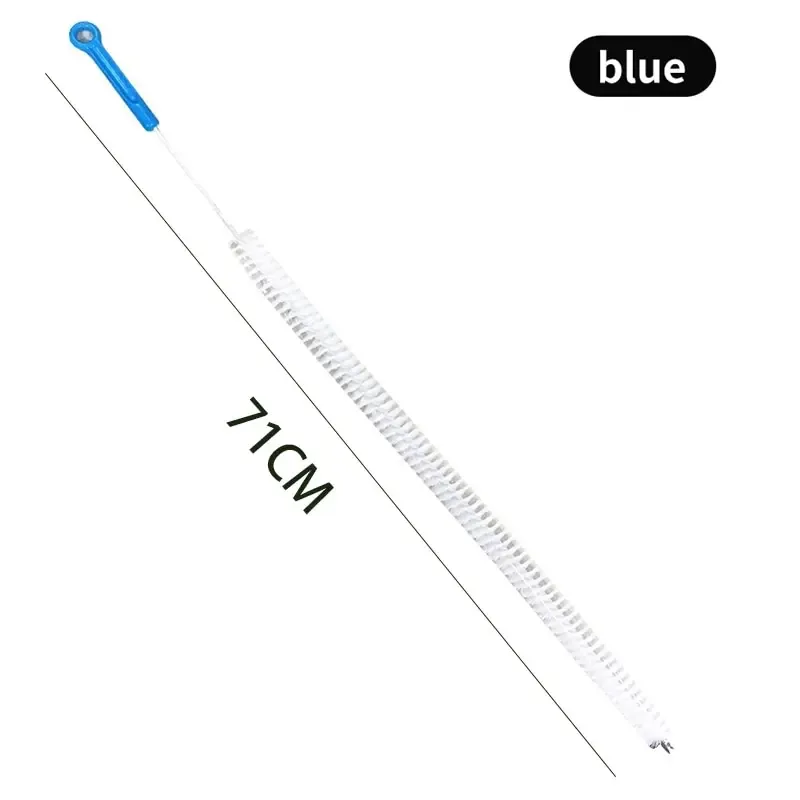 Brosse de dragage flexible et pliable pour canalisations, débouche-évier et outil de nettoyage de vidange, 48 cm et 71 cm 8