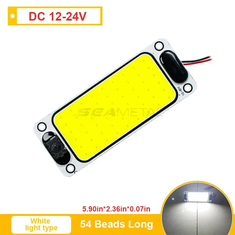 Plafonnier LED 12-24 V pour véhicule avec interrupteur marche/arrêt, lampe de lecture et éclairage intérieur pour fourgon et camion 7