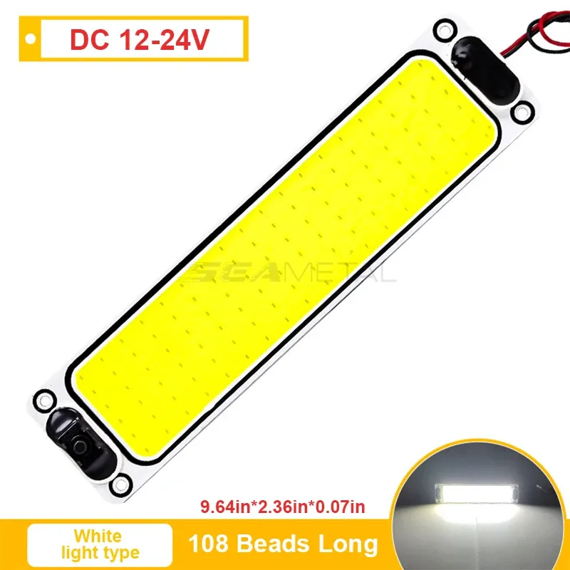 Plafonnier LED 12-24 V pour véhicule avec interrupteur marche/arrêt, lampe de lecture et éclairage intérieur pour fourgon et camion 8