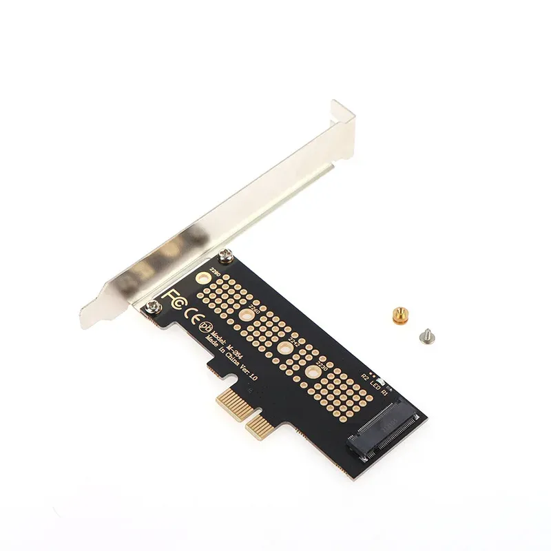 Carte adaptateur SSD M.2 vers PCI Express en situation