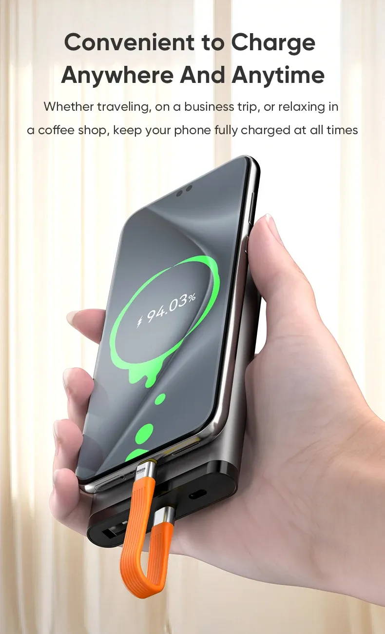 Câble USB-C flexible multifonction boucle porte-clés