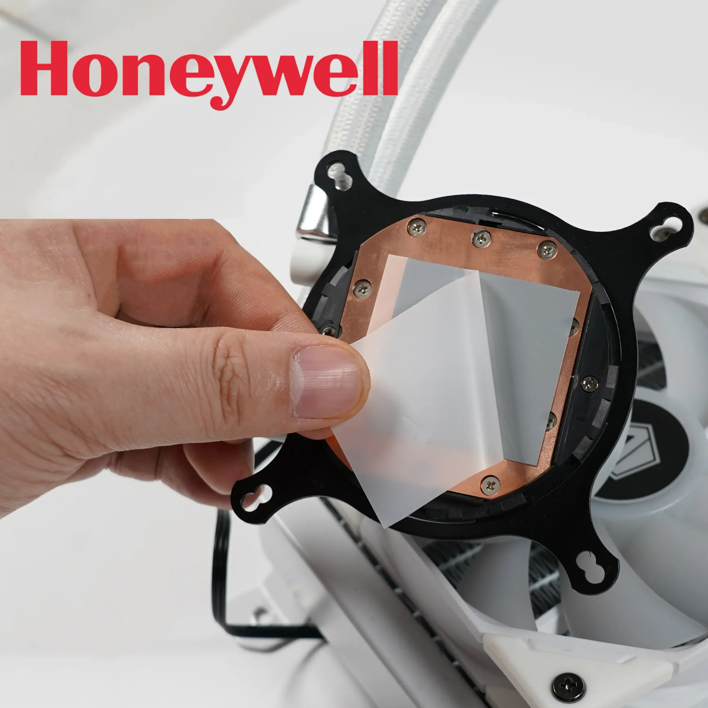 Pâte thermique Honeywell PTM7950 à changement de phase pour GPU et CPU, 80 x 80 mm, coussin thermique en silicone conducteur