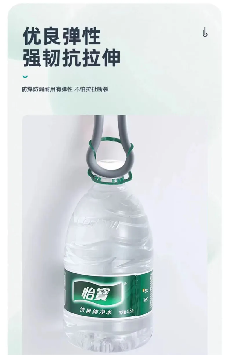 Flexible de douche en silicone, esthétique soignée