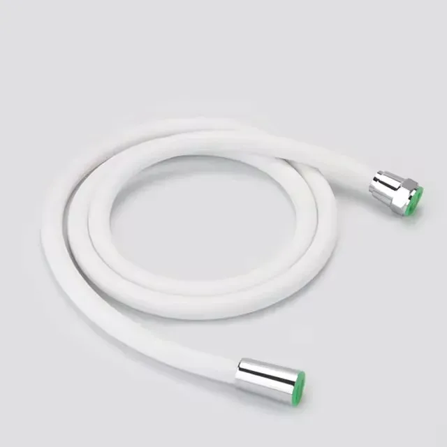 Tuyau de douche flexible en silicone, 1,5 m / 2 m, haute pression, anti-torsion, pour pommeau de douche, robinet et accessoires de salle de bain 9