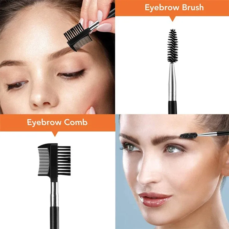 Ensemble d'outils de beauté pour les sourcils en situation