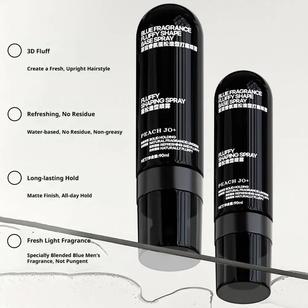 Spray Coiffant Volumisant à l'Huile de Sel Marin 90 ml, Fixation Forte et Finition Mate 5
