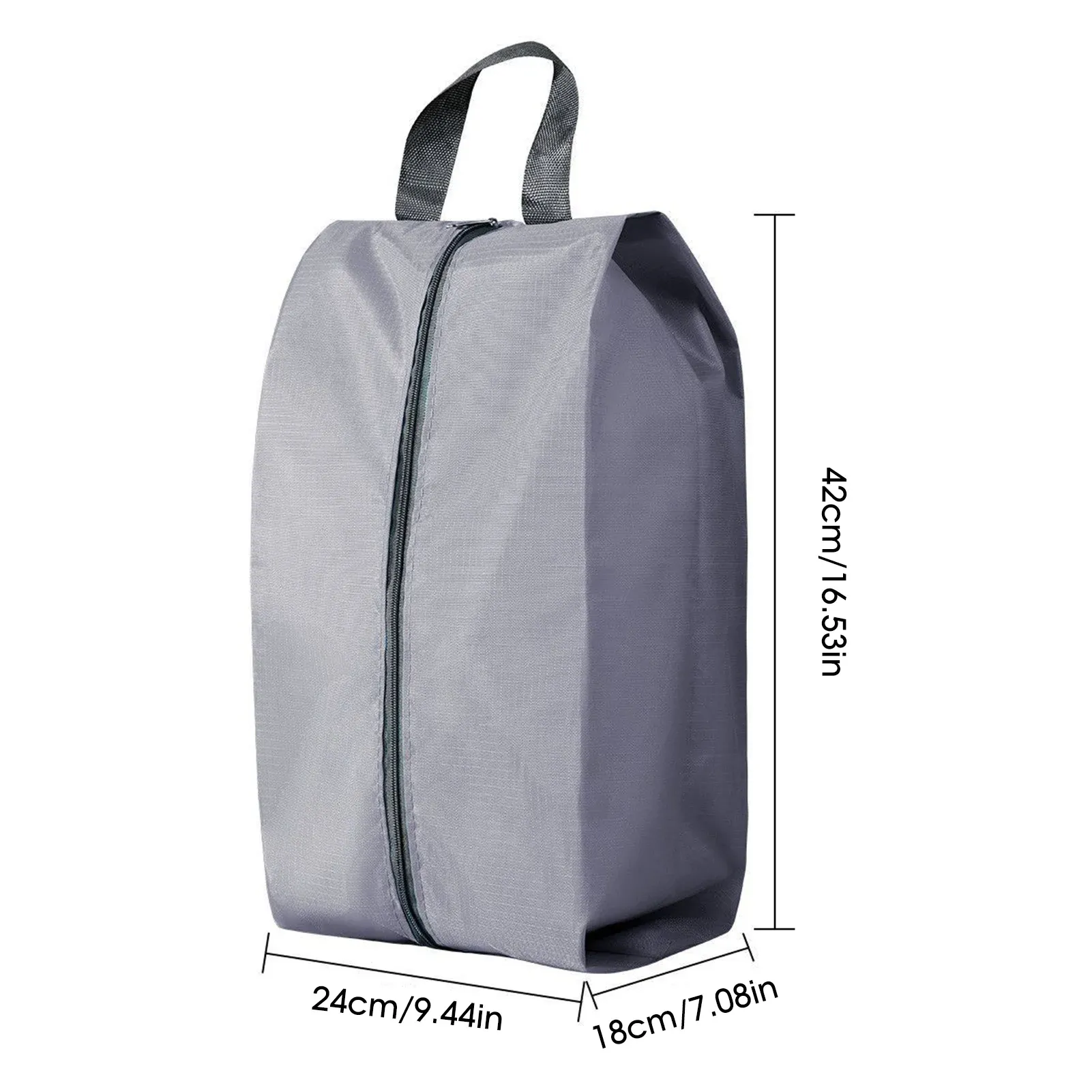 Sac de rangement portable pour chaussures en tissu Oxford imperméable et anti-poussière, idéal pour les voyages et la salle de sport 6